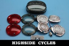 1241 05 HARLEY-DAVIDSON CUSTOM DYNAMICS TURN SIGNAL TAIL LIGHT FENDER LED INSERT picture