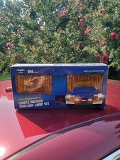 VTG IPF 804 Series Amber Rectangular Quartz Halogen Fog Lamp Light Kit NOS picture
