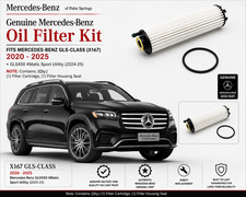 2020-2025 Genuine Mercedes-Benz X167 GLS450 4Matic Oil Filter Kit 2541840600 picture