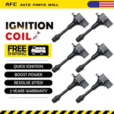 Paquete de 6Ignition Coils para Nissan Maxima Altima Quest Murano 3.5L V6 UF349 picture