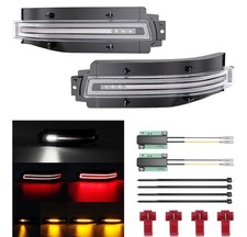 LED Rear Bumper Tail Lights 2003-2009 Nissan 350Z Z33 Sequential Turn Signal NEW picture