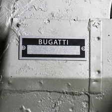 Bugatti Identification Plate Dataplate Serial Number ID # data Tag Chiron EB110 picture