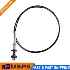 New Control Cables With 2 In. Black Knob, 10 Ft. Length 55204 US picture