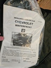 Original GM CHEVROLET WINTER FRONT GRILL COVER 15179682 GMC TRUCK DIESEL picture