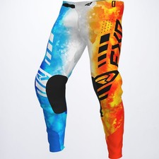 FXR 233375-3443-36 Podium MX Off Road Pants - Fire & Ice - Men's Size 36 picture