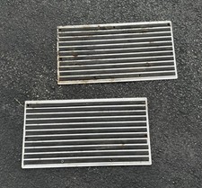 1956 Cadillac Eldorado Seville Rear Left And Right Aluminum Floor Mats Original picture