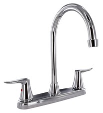 Valterra PF221305 Catalina™ Two Handle Hi-Arc Kitchen Faucet, Chrome picture