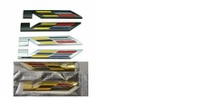 preown new cadillac Left & Right V Emblem Colored 3D Metal Rear Fender Badge picture