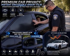 PDLC Smart Electric Tint Film Kit Switchable Privacy Car Glass Remote Control 12 picture