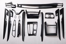 Fit For BMW X5 F15 2014-18 Carbon Fiber Look Interior Decor Full Kit Cover Trim picture