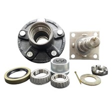 Stub Axle Spindle Replacement Kit 3.5K 5on5 Bolt Pattern #84 Spindle 3500 lbs picture