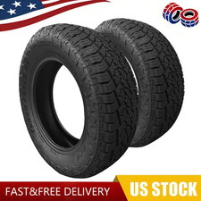2Pcs Royal Black Terra Force AT LT 235/80R17 120/117S E 10 Ply All Terrain Tires picture