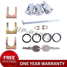 Fit Chevy for Pontiac Doors & Trunk Lock Cylinder with 2 Keys  608307 picture