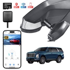 4K Dash Cam Custom for Cadillac Escalade/Escalade ESV 2021-2026 OEM Look GPS APP picture