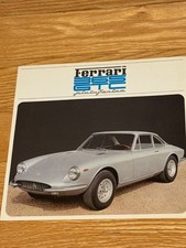 Ferrari 365 GTC #28/68 Sales Brochure picture