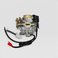 PD18J Carburetor Electric Choke 4-Stroke GY6 49cc 50cc 139QMB Scooter Moped ATV picture