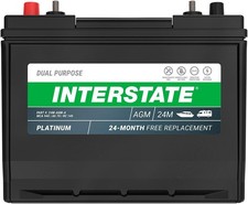 Interstate Batteries Marine/RV Group Size 24 Dual Purpose AGM Battery 12V 70Ah picture