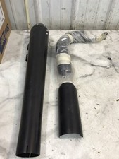 Bassani B1 black pseudo slip on muffler exhaust 1801-0549 1F49RB picture