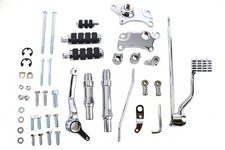 Forward Control Kit Chrome fits Harley Davidson V-Twin 22-0766 picture