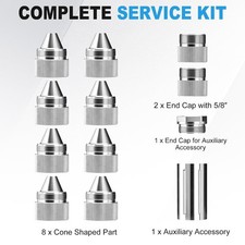 Replacemet Sealed End Cap For any 1.375''X24 Cone shaped parts aluminum alloy US picture