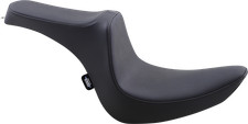 Drag Specialties Predator III 2-Up Seat Vinyl Smooth Black 3/16