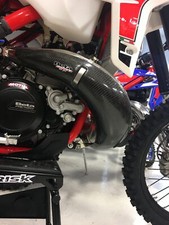 P3 Carbon MAXCoverage Pipe Guard Stock For BETA 250 300 RR RX 2019-2022 picture