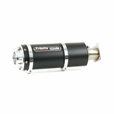 Trinity Racing Kawasaki Teryx KRX 1000 Stinger Slip On Exhaust Black TR-4176S-BK picture