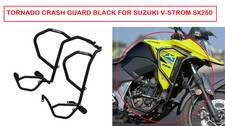 TORNADO CRASH GUARD SET BLACK FIT FOR SUZUKI V STROM SX 250 picture