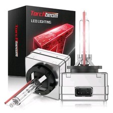 Torchbeam D3S HID Bulbs Xenon 6000K 35W HID Bulb & Metal Stents Base picture