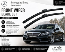 Front Wiper Blade Set Genuine Mercedes E-CLASS   A2128201700 picture