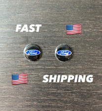 NEW FORD 2pcs 14mm Replacement Key Fob Emblems Sticker Decal Logo  USA picture