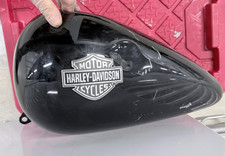 OEM Harley-Davidson Fat Boy Softail Fuel Gas Tank Vivid Black Vintage 5 Gallon picture