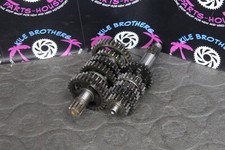 2006 Kawasaki KX100 OEM ENGINE TRANSMISSION TRANNY ASSEMBLY GEARS SHAFT * GOOD * picture