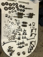 Yamaha Yz100 Parts Lot Transmission Gears Kicker Shaft Shift Shaft Fork Drum picture