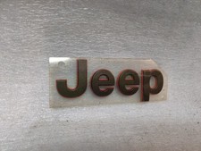 JEEP WRANGLER BRONZE 75TH ANNIVERSARY EMBLEM NAMEPLATE BADGE BRAND NEW MOPAR OEM picture