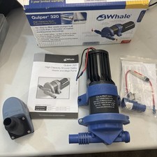 Whale Marine Gulper BP2054 320 High Capacity 4.6 GPM - Waste or Bilge Pump 24V picture