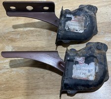 1978-1986 Dodge RAM D50 Sapporo Challenger Colt Mitsubishi ~ Pair Hood Hinges  picture