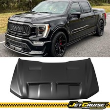 For 21-26 Ford F-150 Hood Cover Shelby Super Snake Style Engine Bonnet Panel picture