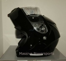 HJC C91 Modular Motorcycle Helmet Black XS S M L XL 2X 3X 4X 5X Sunscreen picture