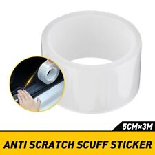 AUTO Car Sill Scuff Protector Door Plate Sticker Bumper Body Anti Scratch Strip picture