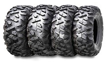 24x8-12 24x9-11 ATV Tires 00-06 Honda Fourtrax Rancher TRX350FM 350 4X4 Set 4 picture