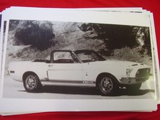 1968 FORD SHELBY GT500 MUSTANG CONVERTIBLE  11 X 17  PHOTO   PICTURE picture