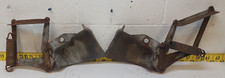 Used OEM GM Right Hand + Left Hand Hood Hinges 1957 Buick (H22) picture