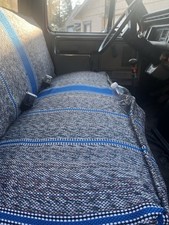 Universal Saddleblanket Seat Cover for Truck and Car Bench Seats Royal Blue picture