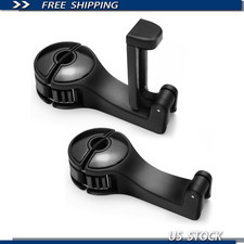 Universal Vehicle Headrest Hook, 2PCS Hidden Hook Phone Holder Car Back Seat picture