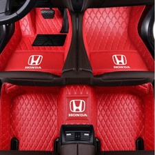 For Honda Accord 1998-2026 Front Rear Luxury Waterproof Carpets Car Floor Mats picture