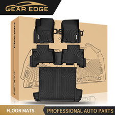 Car 3D Floor & Trunk Mat Cargo Liner For 2013-2024 Toyota 4Runner All Weather picture