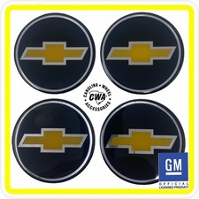 NOS Gold & Chrome style wheel Center cap decals emblems  1 3/4 