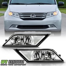 For 2011-2013 Honda Odyssey Bumper Driving Fog Lights + Switch 11-13 Left+Right picture