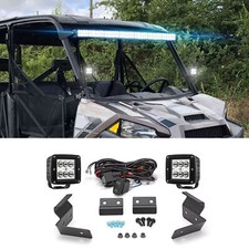 WEISEN A Pillar 24W LED Pods Bracket Wire For Polaris General 1000/XP 1000 16-26 picture